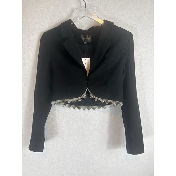 NWT Line & Dot Vaughn Cropped Blazer XS $157 - Picture 7 of 9